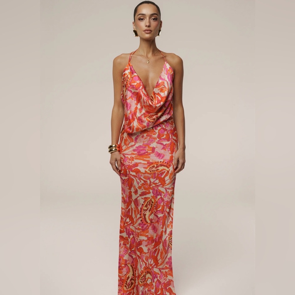JLUXELABEL Delmara dress in red SOLD OUT on site!
